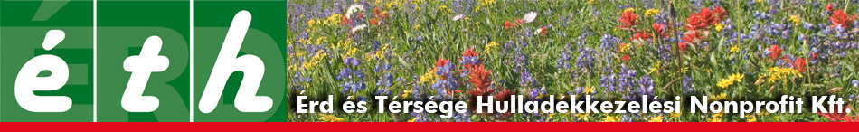 ÉTH Érd és Térsége Hulladékkezelési Nonprofit Kft.